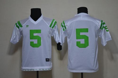 Fighting Irish #5 Everett Golson White Under The Lights Stitched Youth NCAA Jersey - Click Image to Close